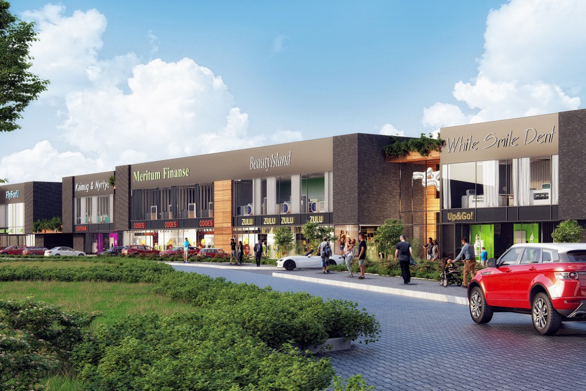 fot. Adept Investment Centrum Modlińska - sąsiad Galerii Północnej typu convenient