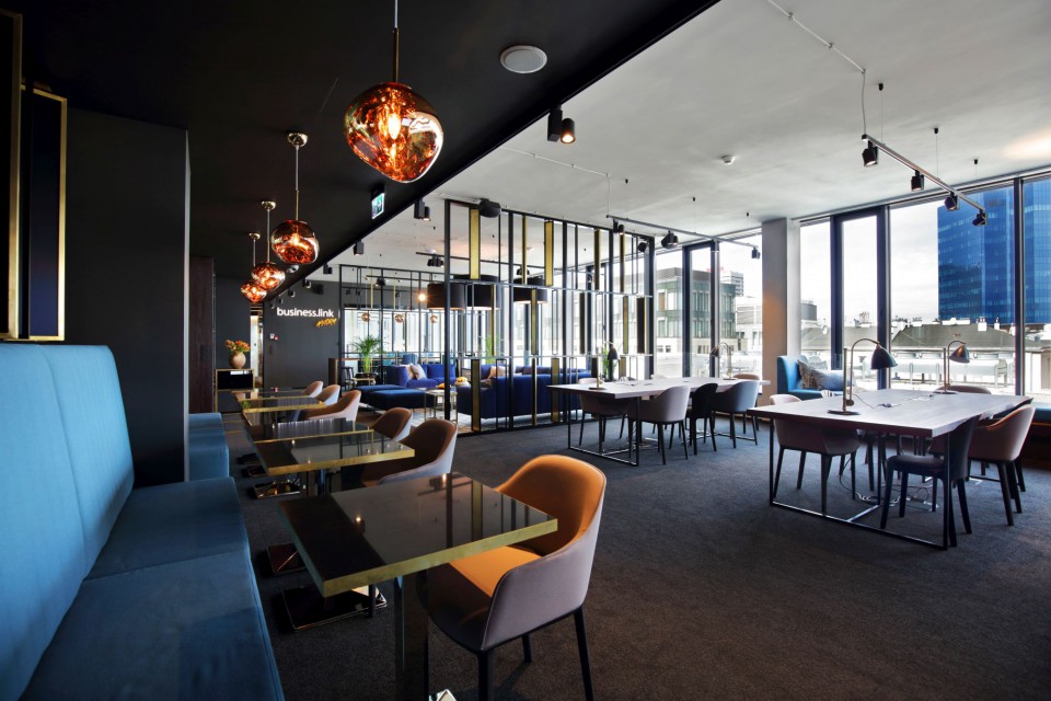 fot. mat. pras. Design coworku jak elitarne lobby hotelowe. Czy Business Link Astoria wygra w konkursie Prime Property Prize?