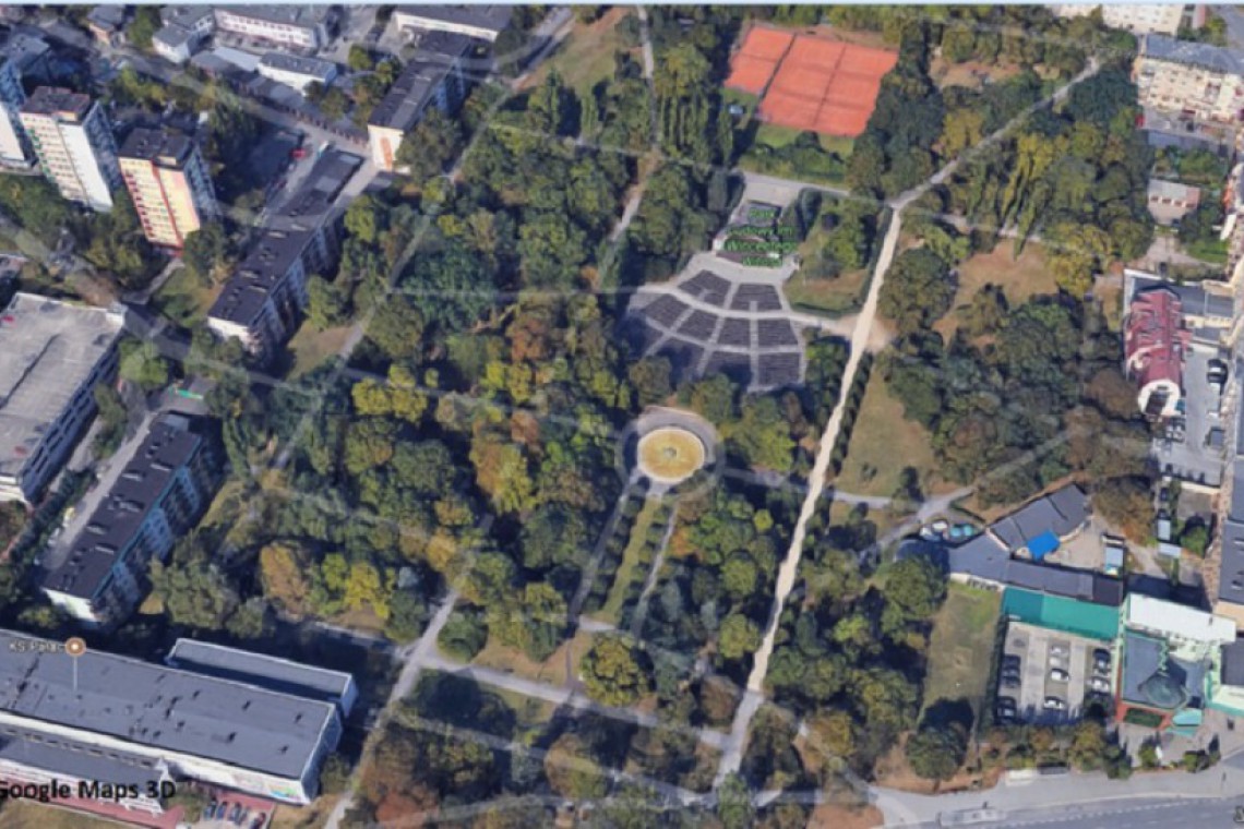 Prace budowlane zakończą się w przyszłym roku, natomiast nowe nasadzenia i trawniki zostaną wykonane wiosną 2019 roku (fot. bydgoszcz.pl) Park-M autorem rewitalizacji Parku Witosa