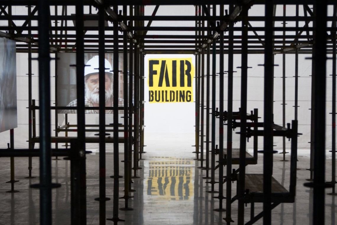 Fair Building - Pawilon Polski na Biennale Architektury w Wenecji // fot. mat. prasowe Pomorskiego Parku Naukowo-Technologicznego Gdynia Fair Building. Czy wiesz, kto zbudował twój budynek?