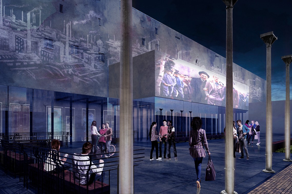 „Lapidarium – Magazyn Detalu Architektonicznego” fot. Nizio Design International Powstaje Lapidarium Detalu w Łodzi. To projekt Nizio Design International