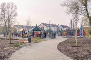 We Wrocławiu otwarto nowy park. To Park Jedności spod kreski AP Szczepaniak