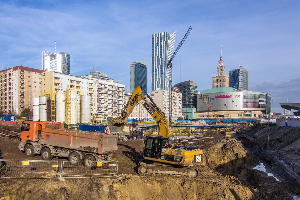 fot. materiały prasowe Tak rośnie Varso. Oto najnowsze zdjęcia z placu budowy