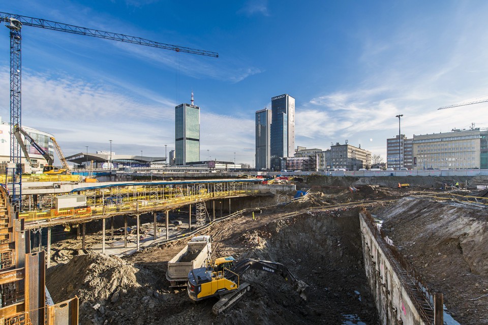 fot. materiały prasowe Tak rośnie Varso. Oto najnowsze zdjęcia z placu budowy