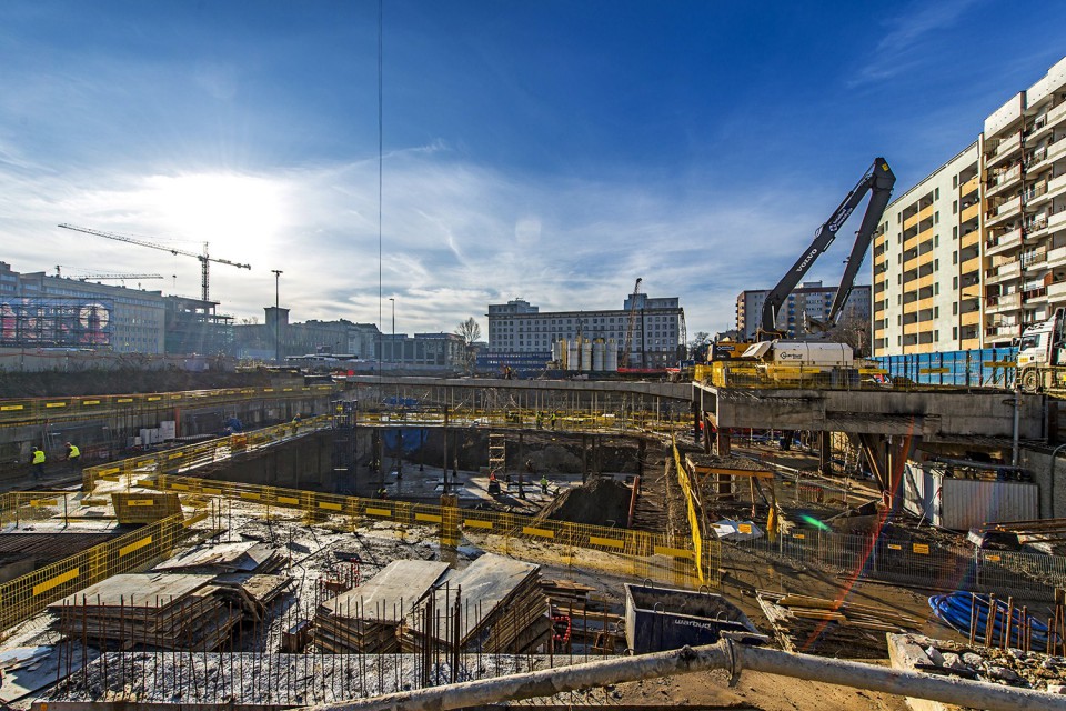 fot. materiały prasowe Tak rośnie Varso. Oto najnowsze zdjęcia z placu budowy