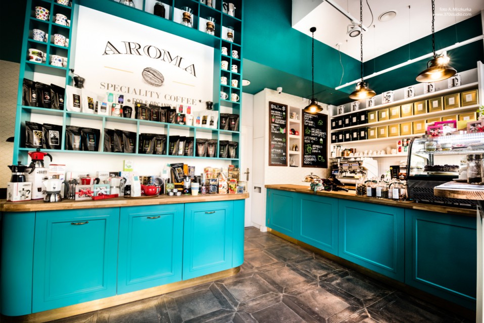 fot. A.Miszkurka / 370studio.com Idealne miejsce dla kawoszy. Piękny design i dobra kawa