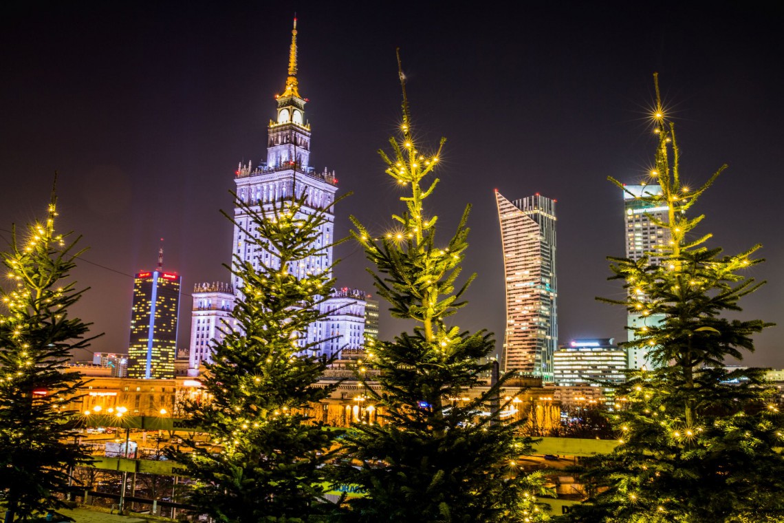 Centrum Marszałkowska rozbłysło świątecznym blaskiem