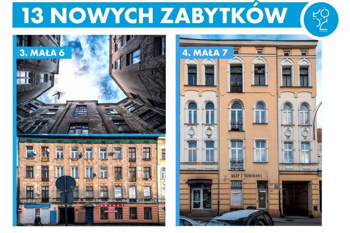 fot. UM Łódź Oto 13 nowych zabytków w Łodzi