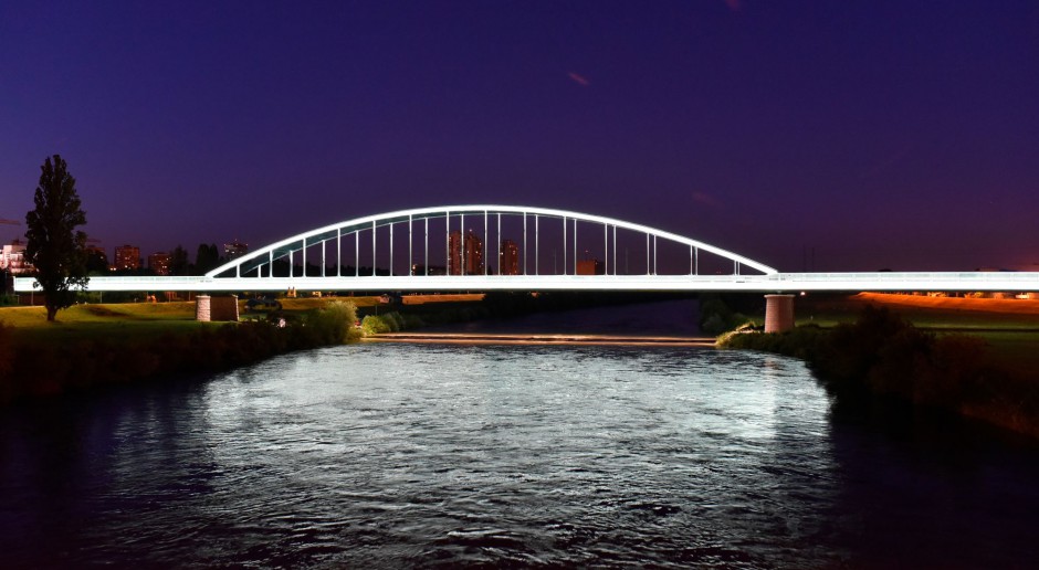 Niezwykła metamorfoza mostu w Zagrzebiu 