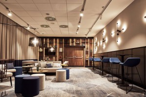 Oto nowy hotel Courtyard by Marriott szkicu pracowni Iliard. Wnętrze zachwyca