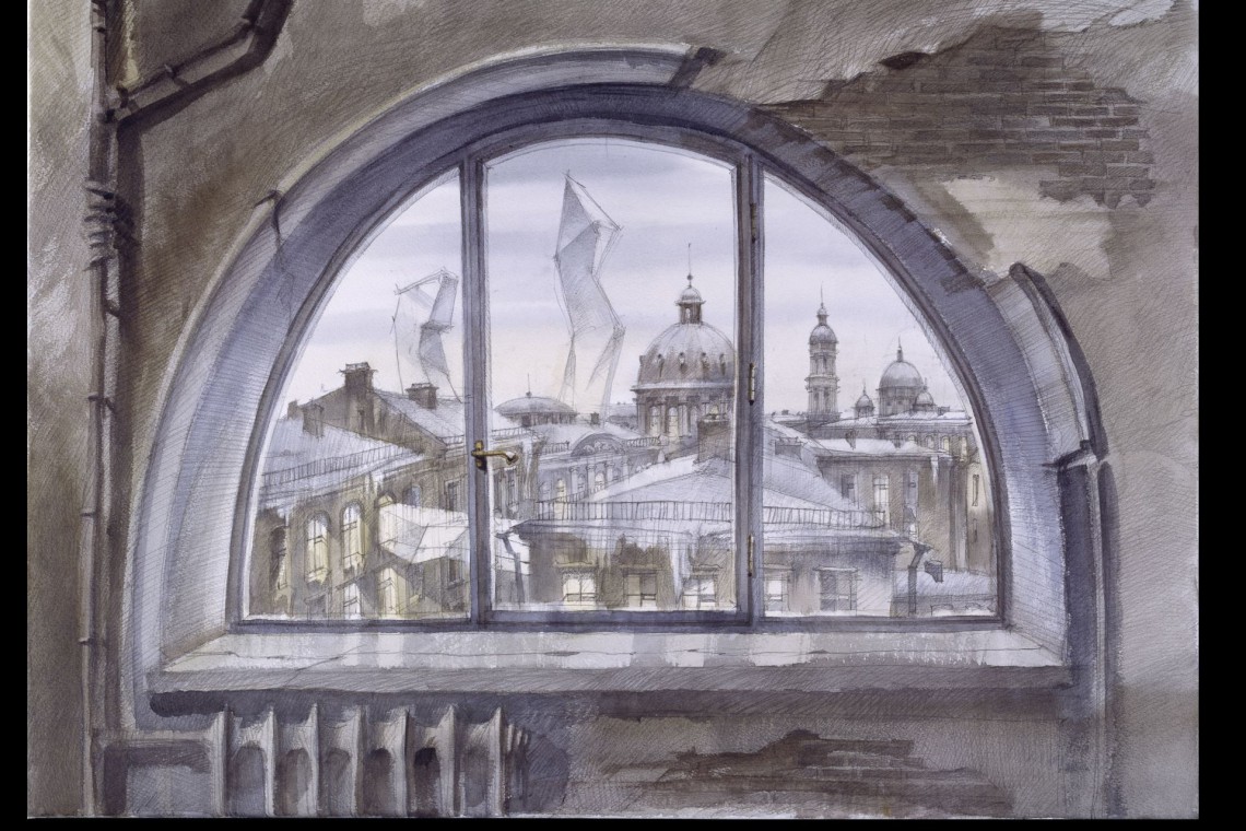 Sergiei Tchoban. Kontrastowa harmonia miasta fot. mat. prasowe Muzeum Architektury we Wrocławi Miasto okiem rosyjskiego architekta