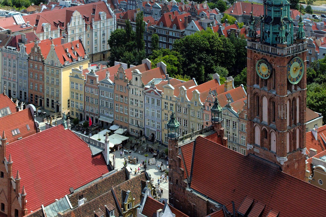fot. mat. prasowe W 10 zabytkowych kamienicach ma powstać ekskluzywny hotel. To najbardziej prestiżowe miejsce Gdańska
