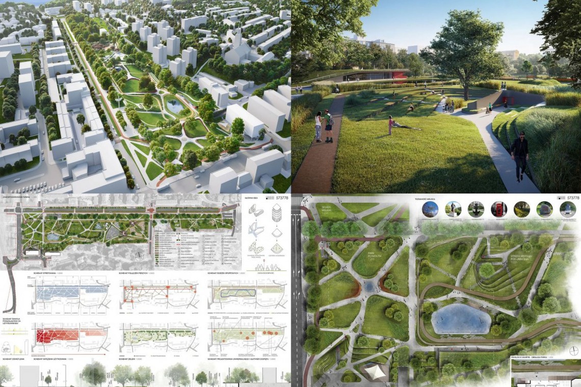 Zwycięski projekt przygotowało biuro architektoniczne Arch-Deco // mat.prasowe Pracownia Arch-Deco zaprojektuje Park Centralny w Gdyni