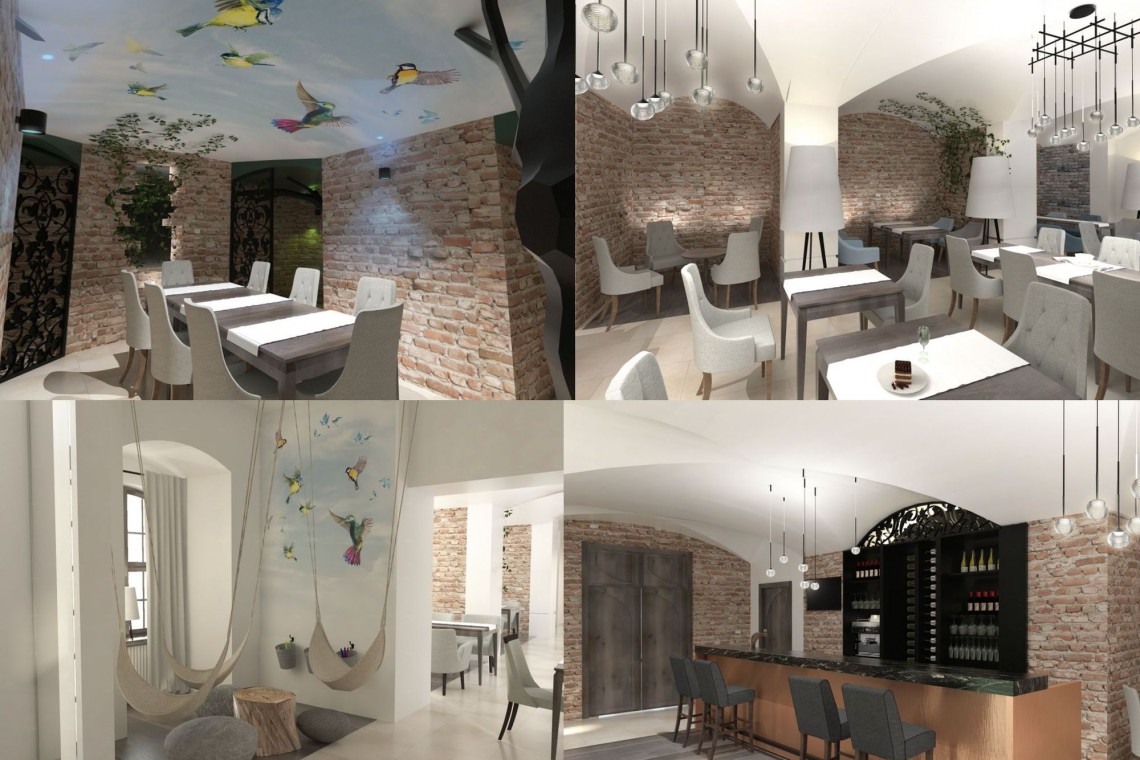 fot. LOFFT architektura Małgorzata Hendrych- Lubińska Restauracja w Zamku Krzyżackim