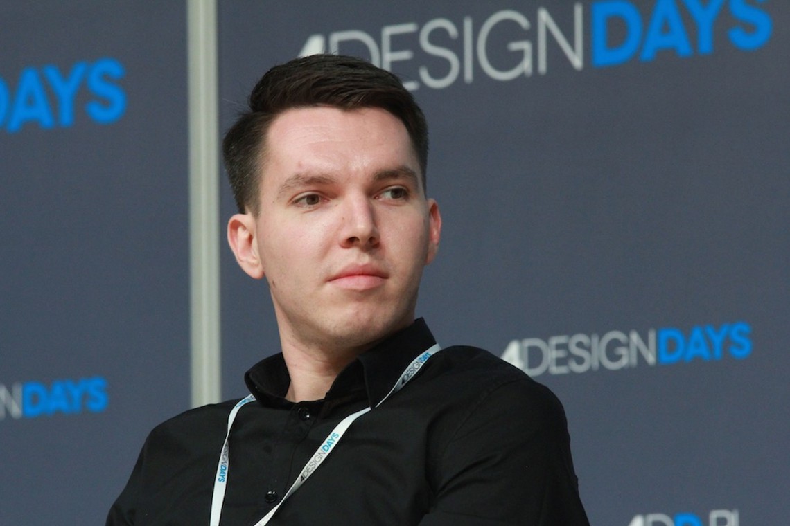 Józek Madej z musk kolektyw, fot. PTWP Józek Madej, prelegent 4DD: Producenci i designerzy – szału nie ma?