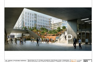 Zobacz, jak będzie wyglądać główny plac Nowego Centrum Łodzi