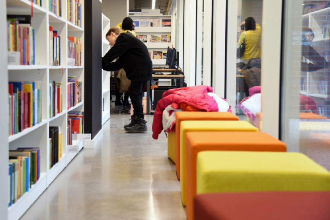 fot. poznan.pl Nowa filia Biblioteki Raczyńskich zachwyca nowoczesnością