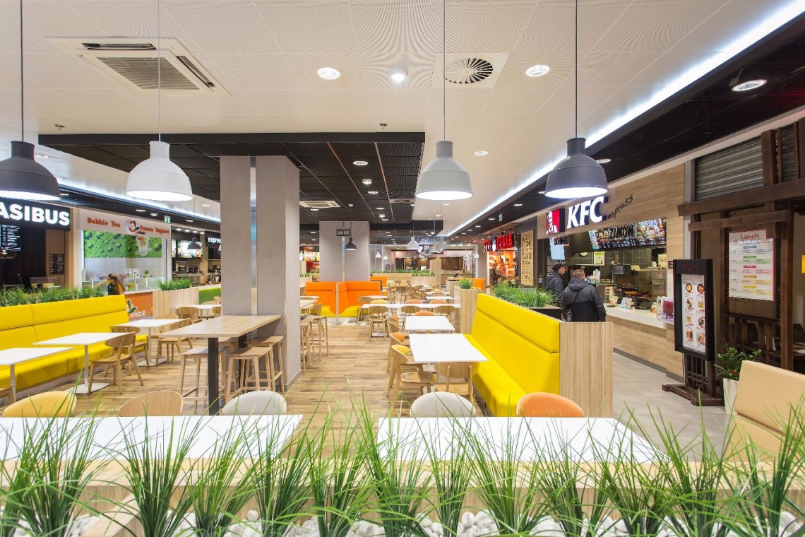 Arkady Wrocławskie inwestują w design. Strefa restauracyjna w nowej odsłonie
