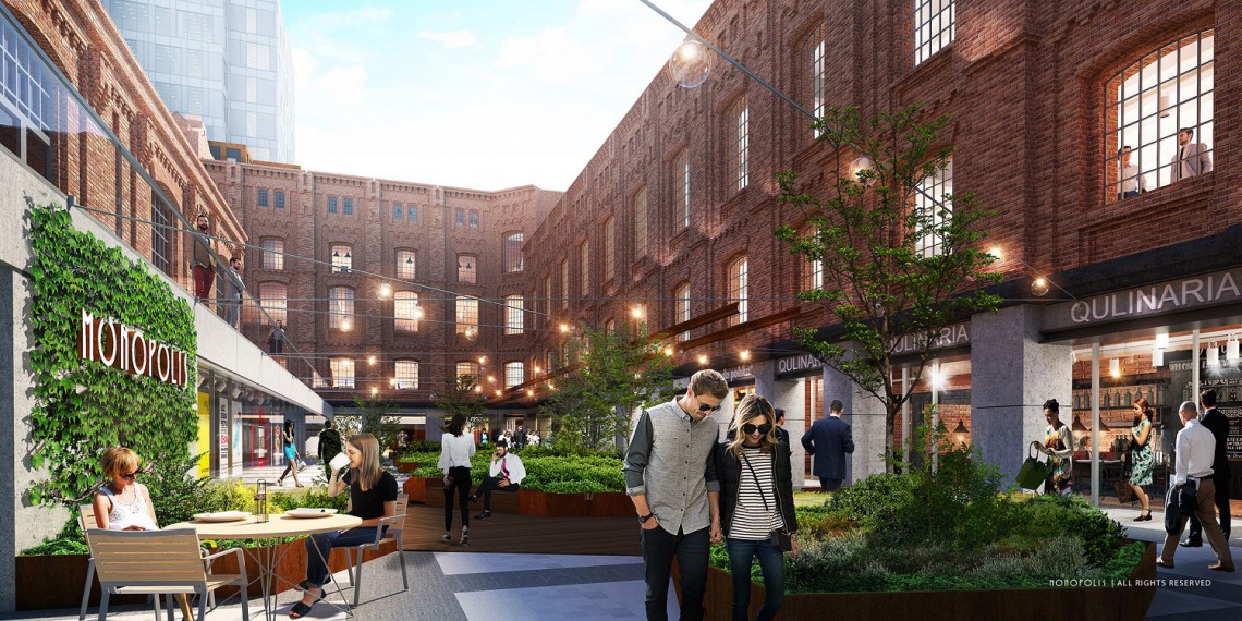 Monopolis (inwestor: Virako, projekt: Grupa 5 Architekci z pracownią Jerzego Lutomskiego) fot. mat. prasowe Biurowe inwestycje odmieniają Łódź