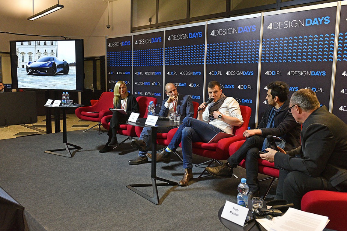 Sesja dyskusyjna Car Design w trakcie 4 Design Days 2018 4 Design Days: Trendy w car designie kierują uwagę projektantów na wnętrza. Zobacz film