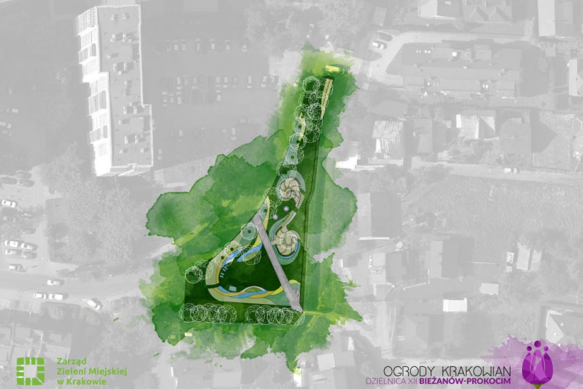 fot. Zarząd Zieleni Miejskiej w Krakowie "Zakręcony" park powstanie w Krakowie
