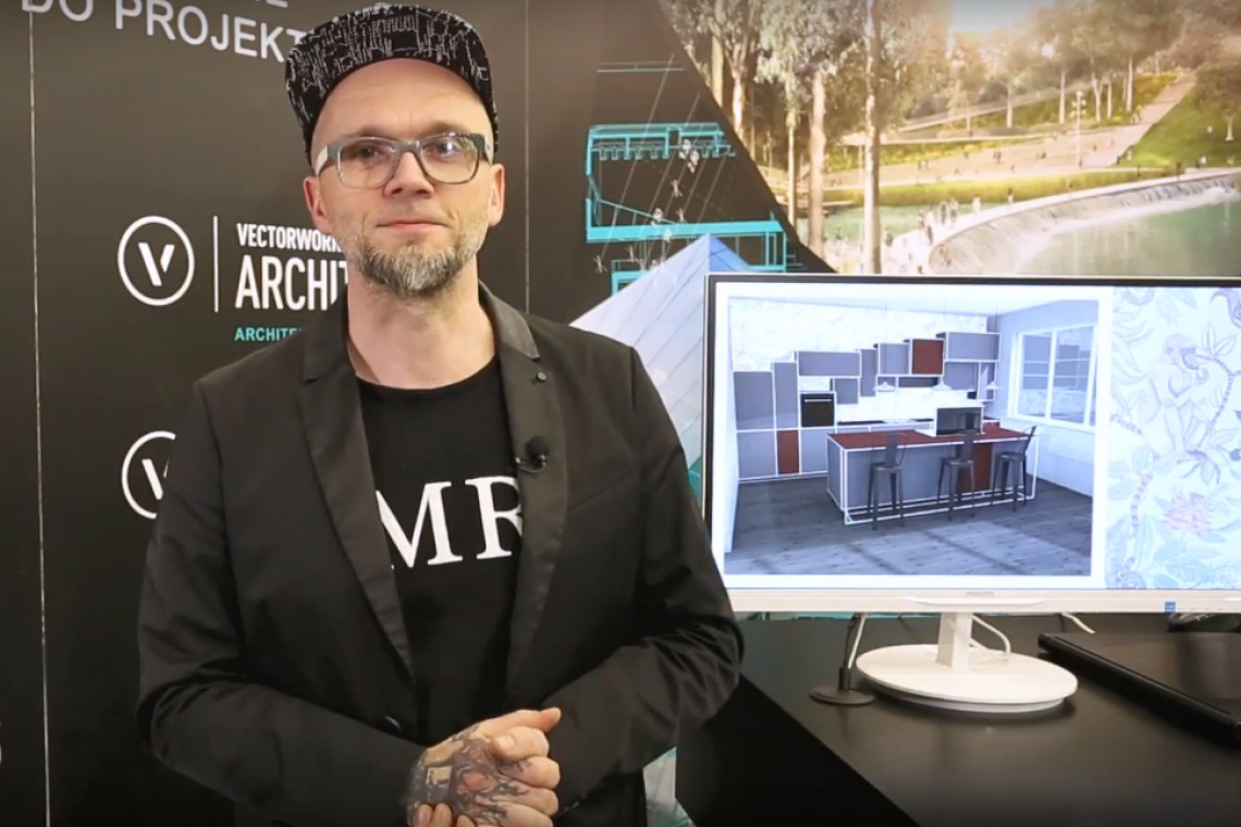 Tomasz Pągowski Vectorworks na 4 Design Days
