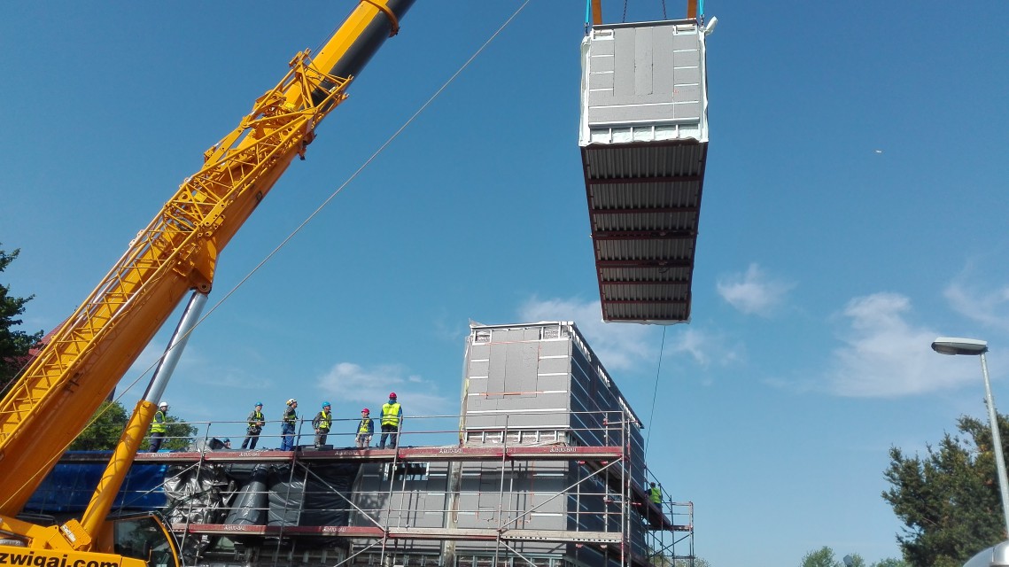 Dom Żeglarza, fot. mat. pras. Oto przyszłość budownictwa. TOP 5 obiektów z prefabrykatów i modułów, które walczą w konkursie 4Buildings Awards