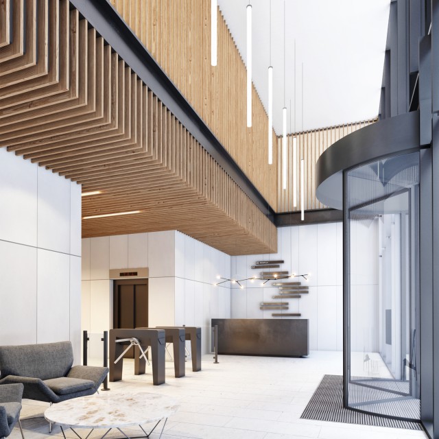 Nowe Centrum Łodzi (inwestor: Ghelamco, projekt: PIG Architekci) fot. mat. prasowe Biurowe inwestycje odmieniają Łódź