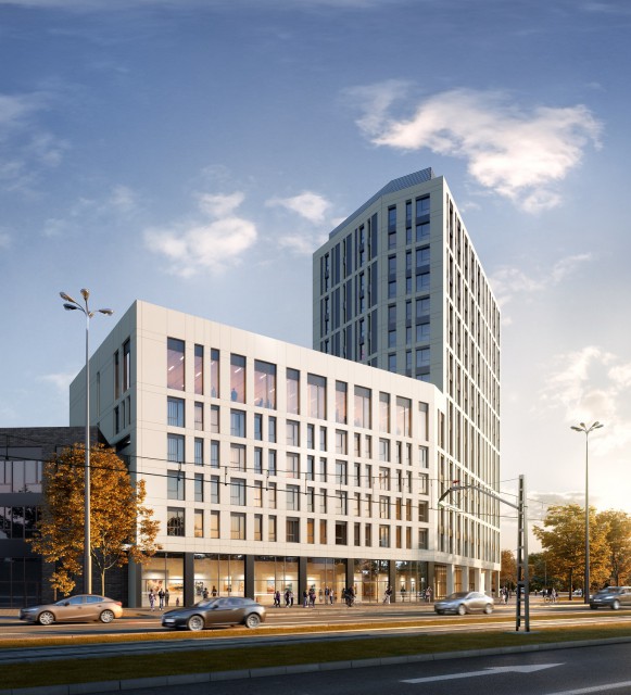 fot. mat. pras. Arche atakuje Łódź. Oto kompleks Kaliska