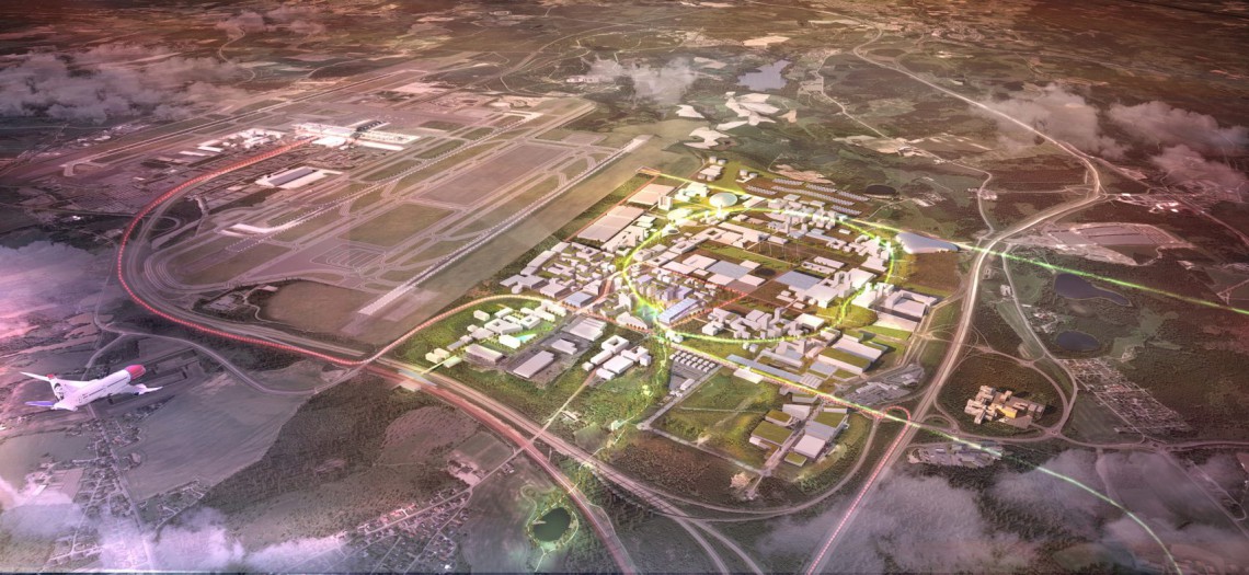 Zrównoważone miasto przyszłości na... lotnisku