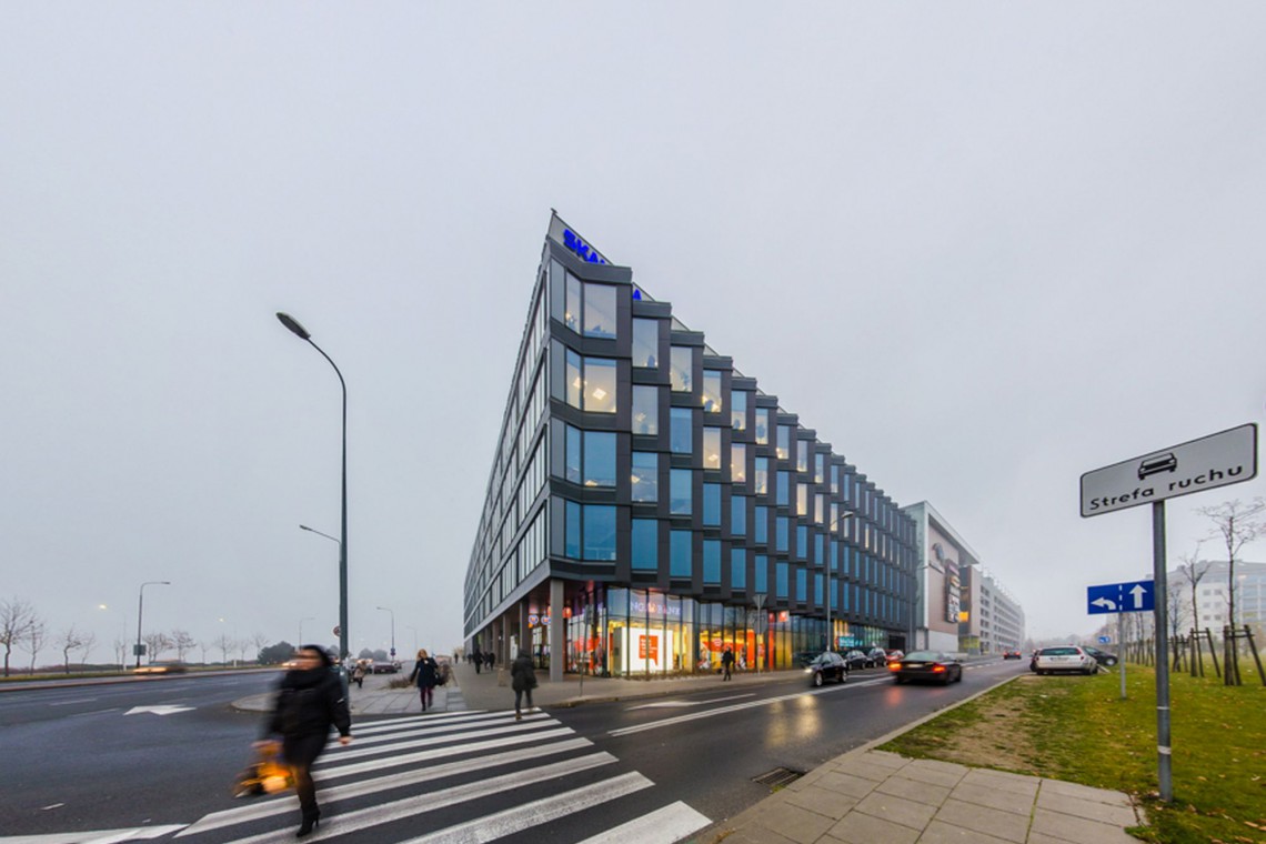 Pierwszy budynek w Polsce z podwójną "platyną". To projekt Pentagram Architekci