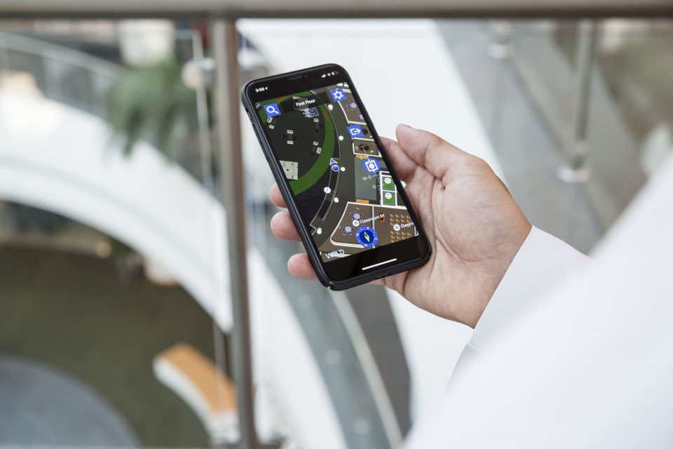 fot. mat. prasowe Philips Lighting Najbardziej innowacyjny uniwersytet w Dubaju. Smartfon wystarczy do sterowania światłem