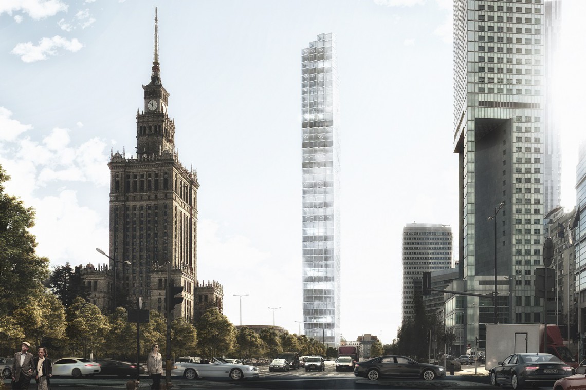 Filtr Powietrza dla Warszawy, proj. Michał Dołbniak Zmień wizję w projekt - znamy zwycięzców!