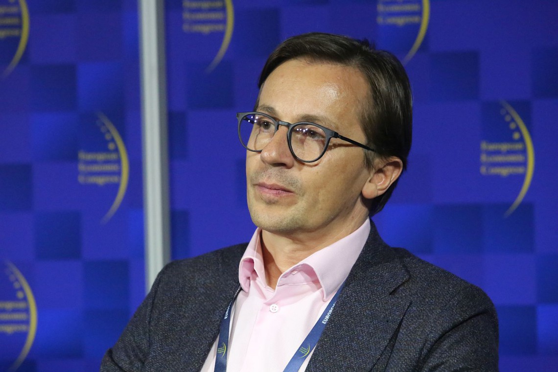 Tomasz Konior, architekt i założyciel Konior Studio. Fot. PTWP Tomasz Konior na EEC: Katowice dotknęła choroba wieku dziecięcego
