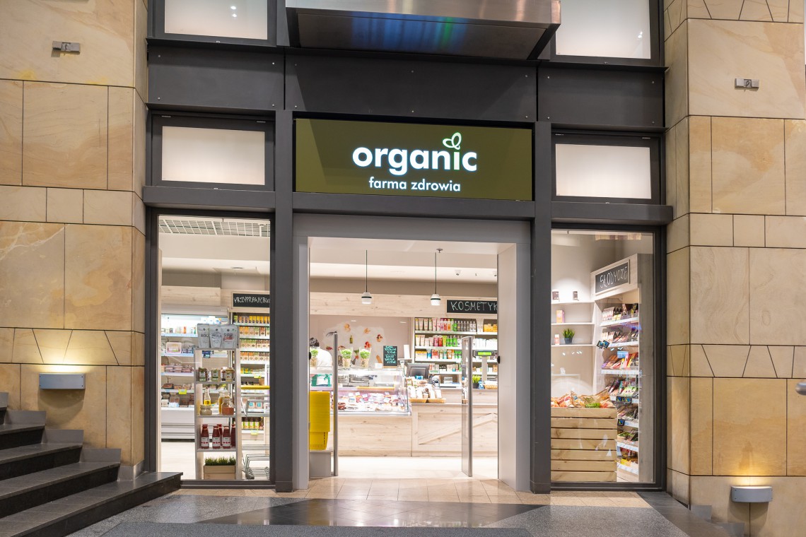 Organic Farma Zdrowia z pierwszym zrewitalizowanym lokalem w nowym koncepcie