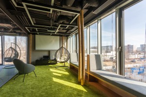 To najnowsze biuro Acer w Polsce. Architekci postawili na mech, bambus i beton