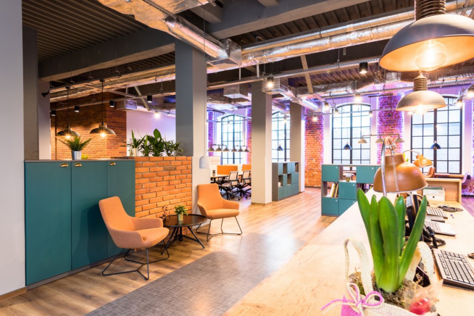 Coworking Regus w Łodzi, fot. mat. pras. TOP: Najbardziej designerskie biura, które ujrzały światło dzienne w I kwartale 2018 roku
