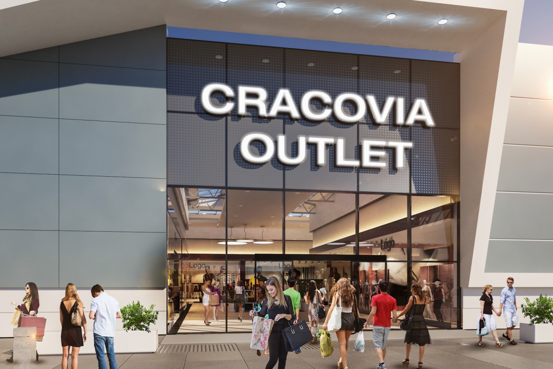fot. mat. pras. Cracovia Outlet z miejscowym planem zagospodarowania przestrzennego