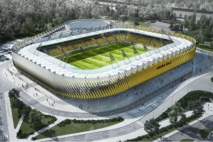 Tak może wyglądać nowy stadion GKS-u Katowice. To projekt RS Architekci