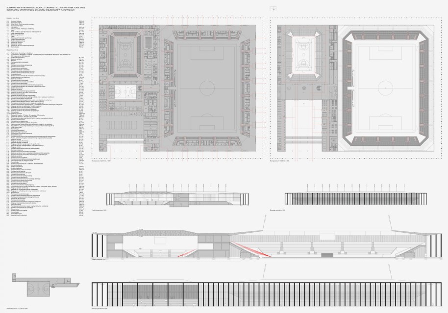 Skład zwycięskiego zespołu pracowni RS Architekci weszli: Damian Radwański, Marius Schlesiona, Joanna Sowa, Maria Szymkiewicz, Jakub Kapral, Karolina Rusek, Piotr Szenkowski i Marcin Woźnica. Za I miejsce w konkursie przyznano 50 tys. zł i zaproszono do udziału w postępowaniu o udzielenie zamówienia publicznego w trybie z wolnej ręki. fot. mat. SARP Katowice Tak może wyglądać nowy stadion GKS-u Katowice. To projekt RS Architekci