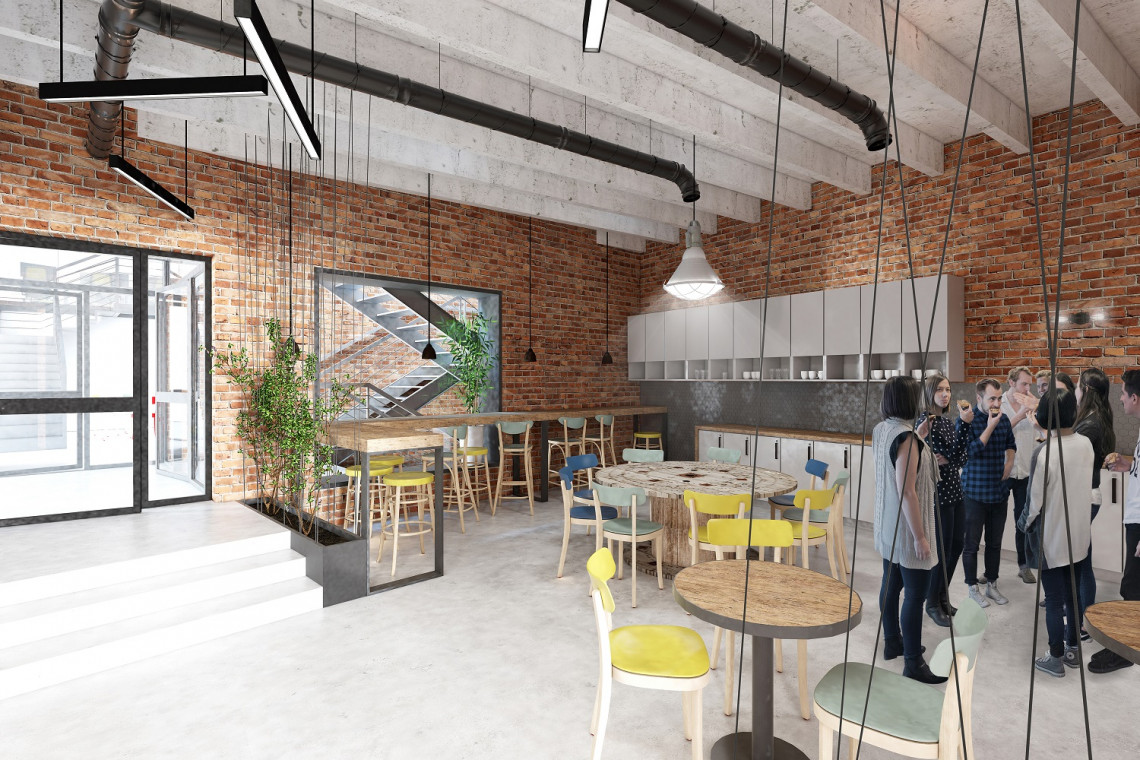 fot. mat. pras. Współpraca na rzecz coworkingu. To dzieło Soho Projekt