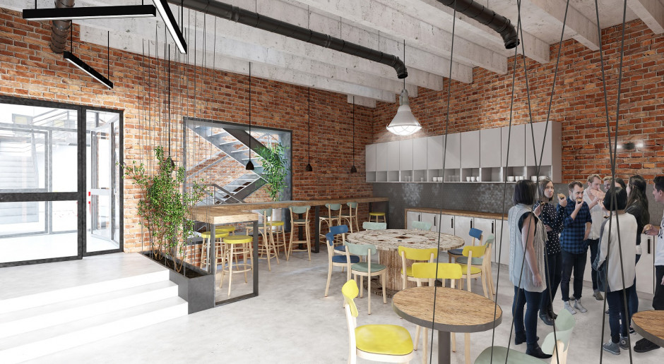 Współpraca na rzecz coworkingu. To dzieło Soho Projekt