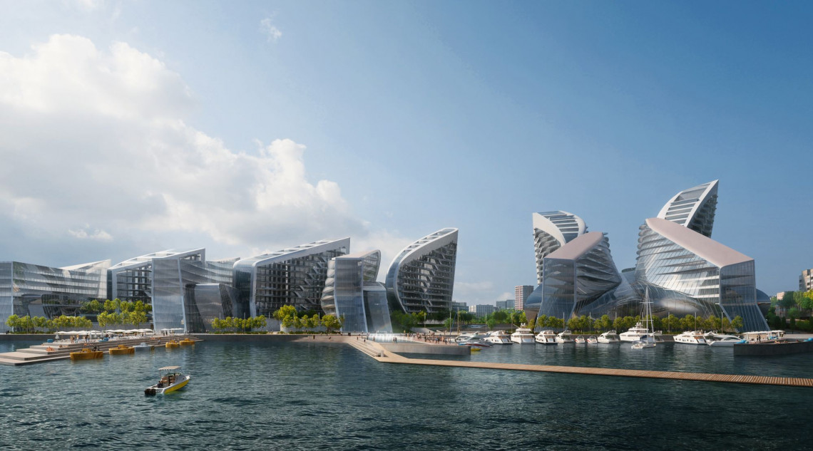 Zaha Hadid Architects znów projektują w Rosji. Wygrali konkurs, który odmieni ważny port