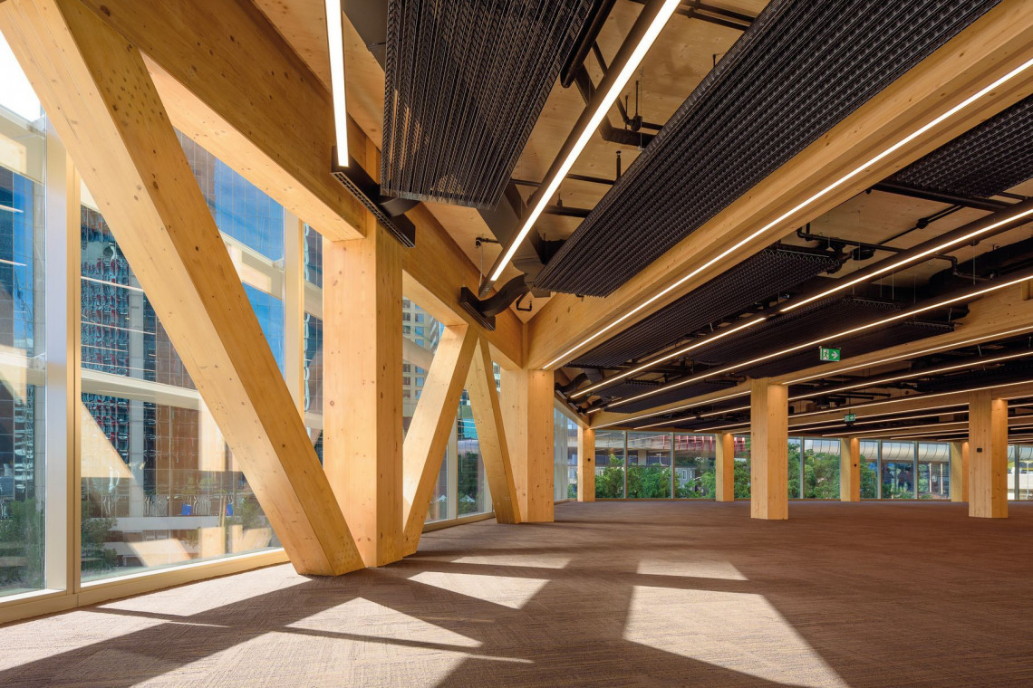 Przyszłość będzie z drewna – International House w Sydney