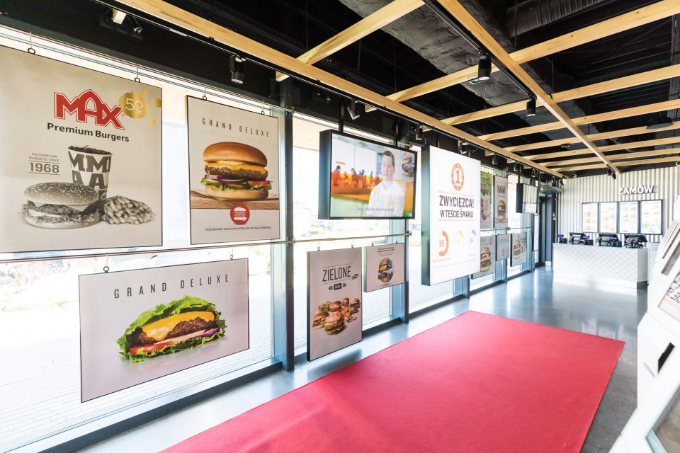fot. Max Premium Burgers Burgery i szwedzki design. Wcale nie takie zaskakujące połączenie
