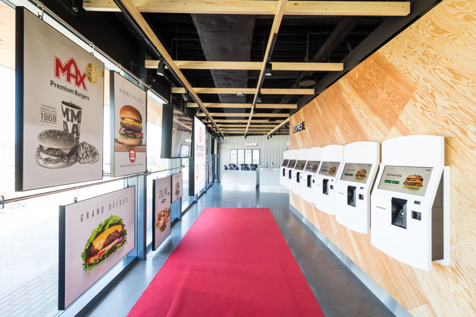fot. Max Premium Burgers Burgery i szwedzki design. Wcale nie takie zaskakujące połączenie