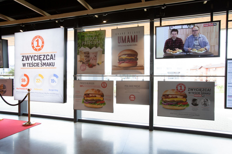 fot. Max Premium Burgers Burgery i szwedzki design. Wcale nie takie zaskakujące połączenie