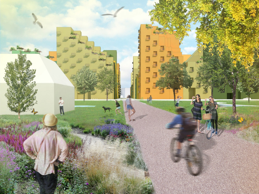 fot. mat. pras. MVRDV MVRDV nie zwalnia tempa. Teraz zaprojektuje całą dzielnicę o nazwie... Hyde Park