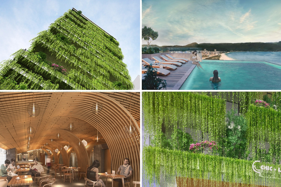 Ekskluzywny hotel pokryty w całości roślinami? Takie rzeczy tylko w Wietnamie