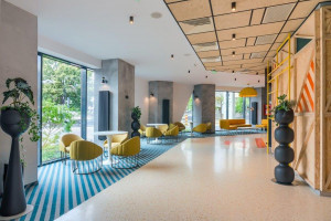 Elementy konstrukcyjne przedstawione w stylu pop art? To możliwe w najnowszym hotelu Ibis Styles